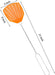 super long 5*6*21 inch orange fly swatter 